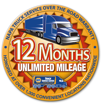 12 Month/Unlimited Mileage Warranty